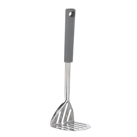 Viners Stainless Steel Masher with Soft-Touch Grip - Home Deco London