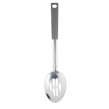 Viners Stainless Steel Slotted Spoon With Soft Grip Handle - Home Deco London