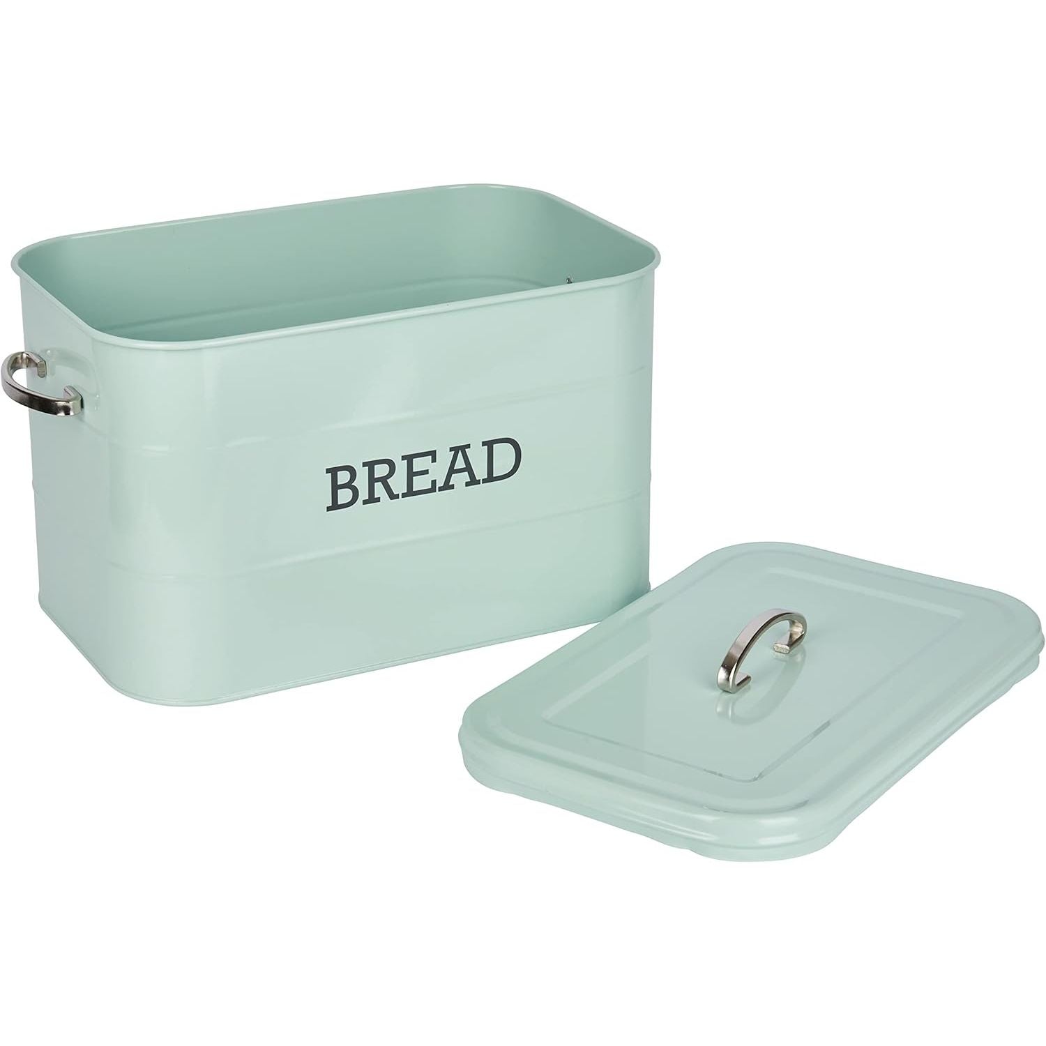 Living Nostalgia Vintage Blue Bread Bin - Home Deco London