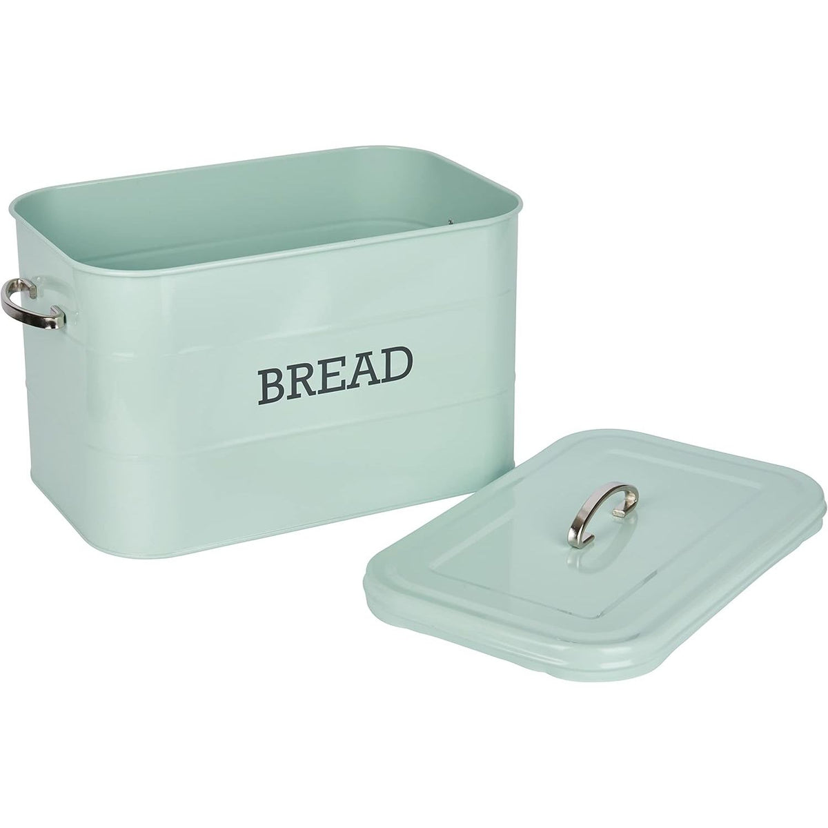 Living Nostalgia Vintage Blue Bread Bin - Home Deco London