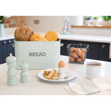 Living Nostalgia Vintage Blue Bread Bin - Home Deco London