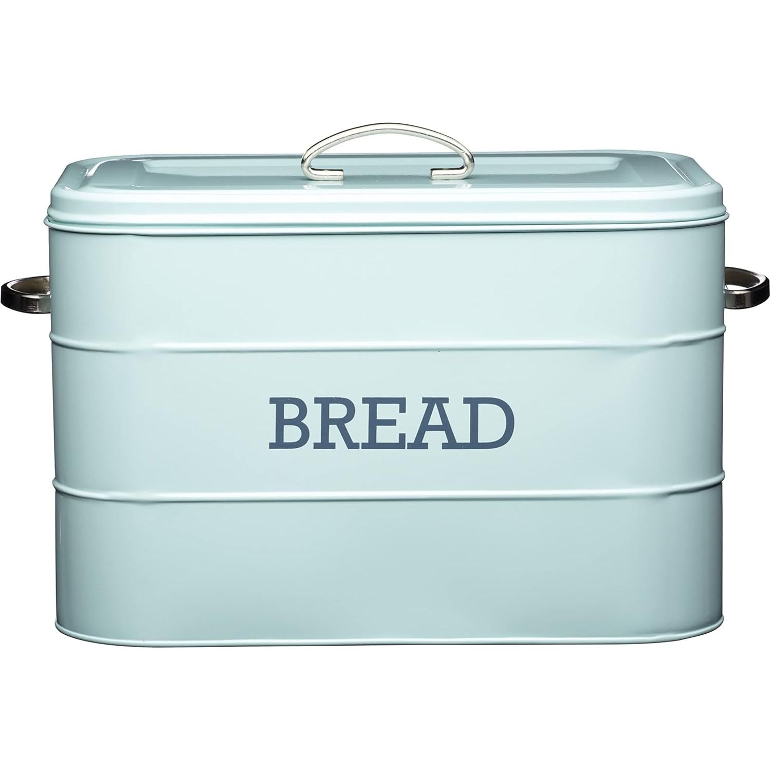 Living Nostalgia Vintage Blue Bread Bin - Home Deco London