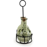 Vintage-Style Oil and Vinegar Dispenser Set - 2 Green - Home Deco London