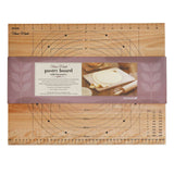 Home Made Wooden Pastry Board with Measurement Markings - Home Deco London