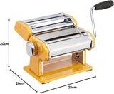World of Flavours Yellow Stainless Steel Pasta Maker