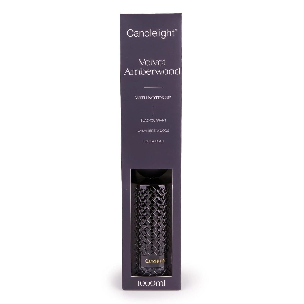 Velvet Amberwood Reed Diffuser Embossed 1000ml