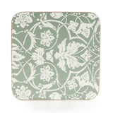 Jeff Banks Set of 4 Coasters - Jacquard Sage Green - Home Deco London