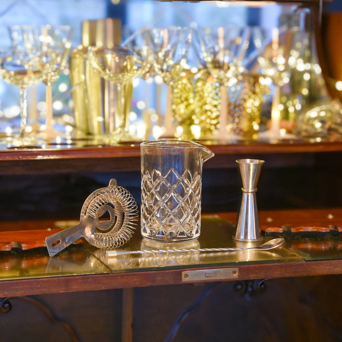 Barware Set 4 Piece Classic Barware Set in Gift Box - Home Deco London