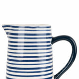 Jeff Banks Large Jug - Stripes Blue