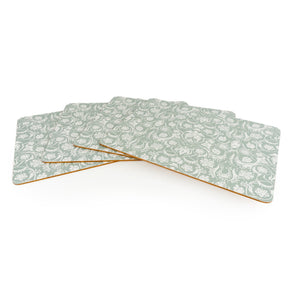 Jeff Banks Set of 4 Placemats - Jacquard Sage Green - Home Deco London