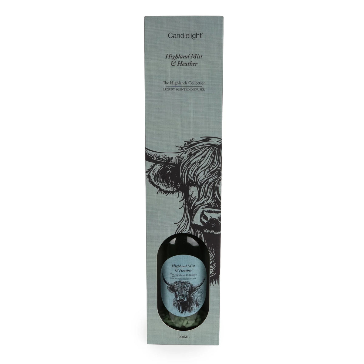 Highland Mist Green Reed Diffuser 1000ml