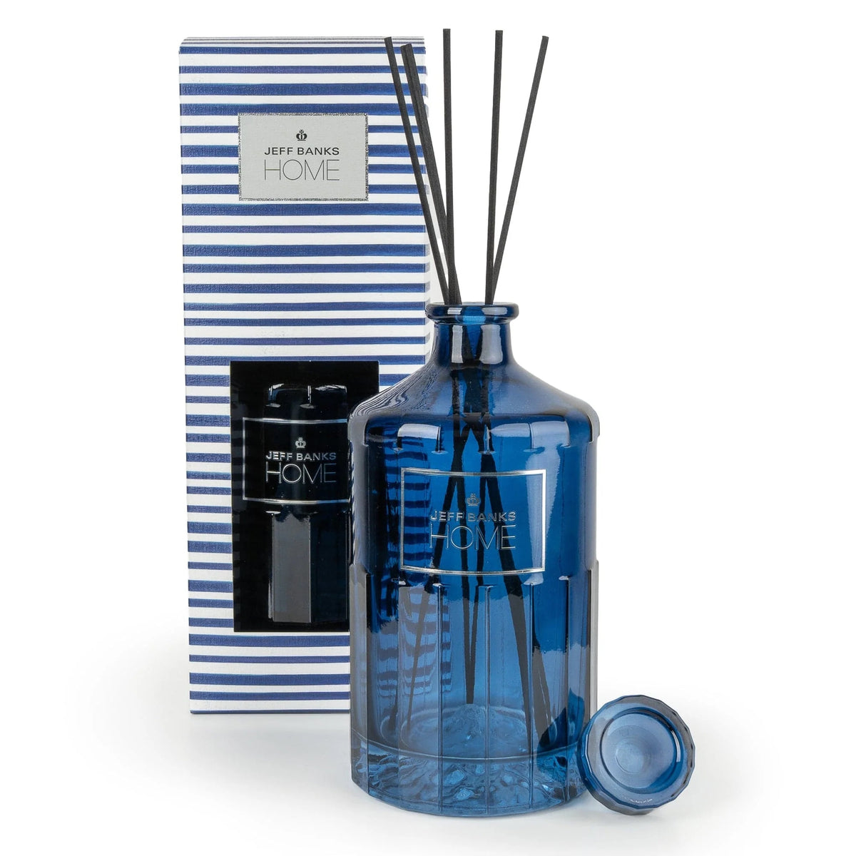 Jeff Banks Home Reed Diffuser Stripes Blue 1000ml