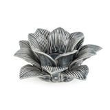 Daffodil Tealight Holder Blue Ceramic Design - Home Deco London