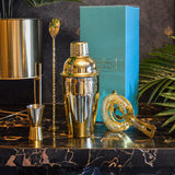 Elegant Gold Cocktail Shaker Set - Home Deco London