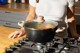 Pyrex Cook&Care Stew pot with Lid 24cm Black