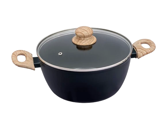 Pyrex Cook&Care Stew pot with Lid 24cm Black