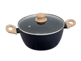 Pyrex Cook&Care Stew pot with Lid 24cm Black