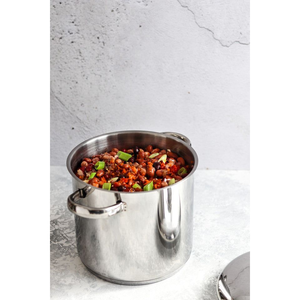 MasterClass Stainless Steel Stockpot, 11L