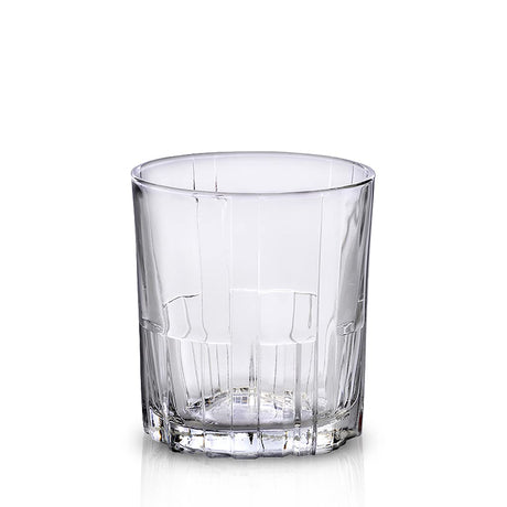 Duralex Jazz Whisky Glasses Set of 6 - 210ml Clear Glass for Stylish Drinking - Home Deco London
