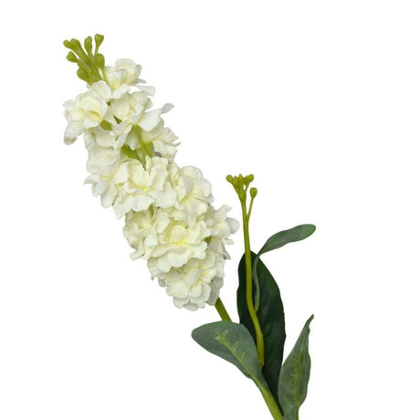 Elegant Faux Delphinium Stem - 66cm Tall Decorative Flower for Year-Round Floral Displays - Home Deco London