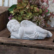 Elegant Reclining Angel Sculpture for Home Decor - Chic Antique Design - Home Deco London
