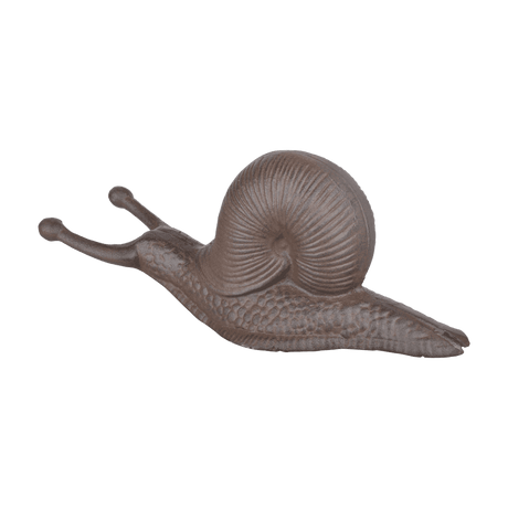 Esschert Design Cast Iron Boot Jack – Large Snail Design for Easy Shoe Removal, 31.9 x 12.5 x 12.5cm - Home Deco London