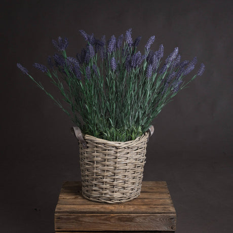 Large Artificial Lavender Flowers Spray - Home Deco London