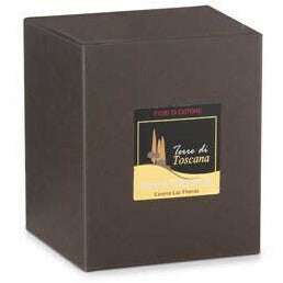 Luxury Scented Candle - Cotton Flowers in Elegant White Glass, 30 Hour Burn Time - Home Deco London