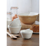 Mason Cash 1.9LT Original Cane Batter Bowl - Durable Earthenware, Chip-Resistant, Tan Glaze - Home Deco London
