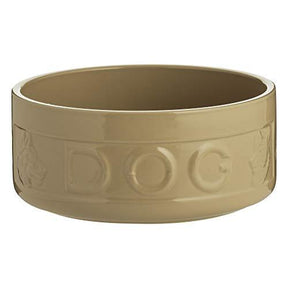 Mason Cash 20cm Stoneware Pet Bowl - Durable Dog Bowl in Classic Cane Design - Home Deco London