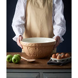 Mason Cash Cane 33cm Stoneware Mixing Bowl - Ideal for Baking, Microwave & Dishwasher Safe - Home Deco London