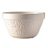 Mason Cash In The Forest 16cm Cream Pudding Basin – Embossed Design, Microwave & Oven Safe - Home Deco London