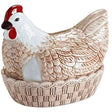 Mason Cash Rise & Shine Hen Nest Egg Holder Kitchen – Rustic Dolomite Design - 234mm x 168mm - Home Deco London