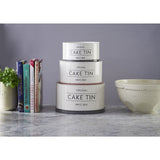 Mason Cash Innovative Kitchen Set of 3 Cake Tins, showing the stackable design that saves space and adds elegance to your kitchen.