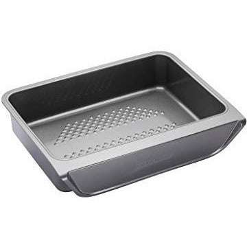 MasterClass 41x33cm Stacking Roasting Tin with Non-Stick Finish - Space-Saving Bakeware - Home Deco London