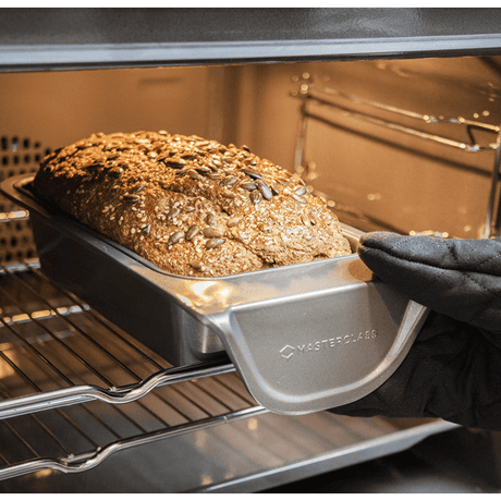 MasterClass Stackable Loaf Tin - 2Lb Vertical Baking Pan with Non-Stick Finish - Home Deco London
