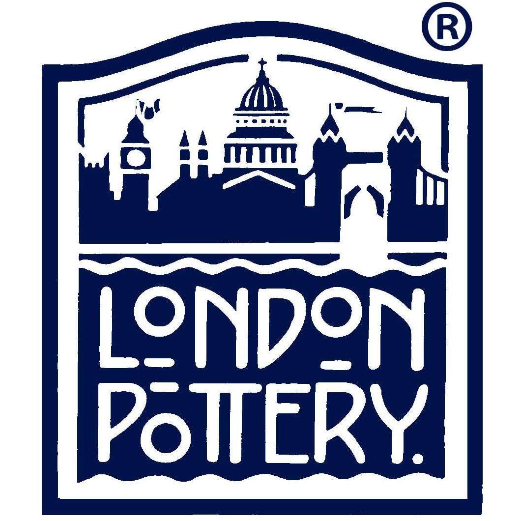 Medium Red Stoneware Water Jug by London Pottery - 575 ml Capacity, Spill-Resistant Design - Home Deco London