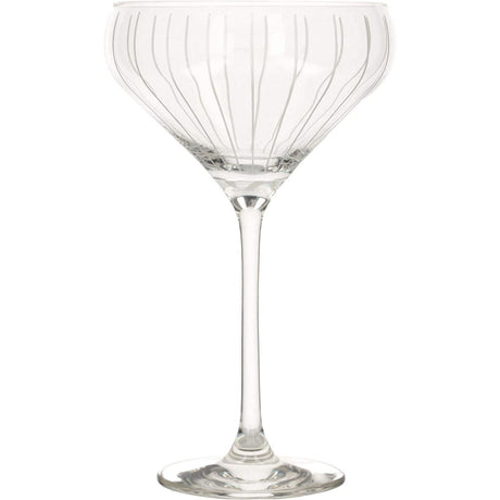 Mikasa Cheers Champagne Flutes Set of 4, Etched Crystal Glass with Silver Accents - Home Deco London