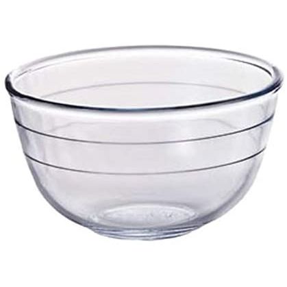 O'Cuisine 0.5 Litre Prep Bowl - Borosilicate Glass Mixing Bowl, Heat & Freeze Resistant - Home Deco London