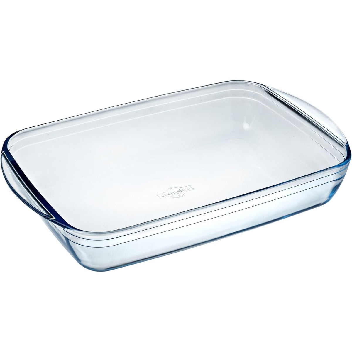 Ôcuisine® Set of 2 Borosilicate Glass Baking Dishes - Rectangular 35x22cm & 40x27cm - Home Deco London