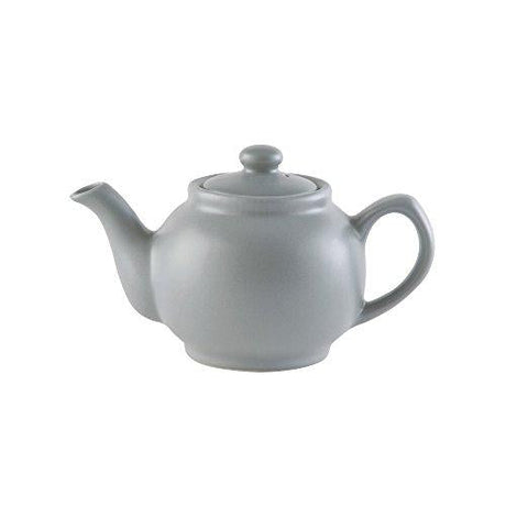 Price & Kensington 2 Cup Stoneware Teapot in Matt Grey – Durable, Stylish, and Microwave Safe - Home Deco London
