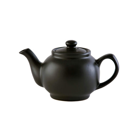 Price & Kensington Matt Black Teapot 2 Cup - Home Deco London