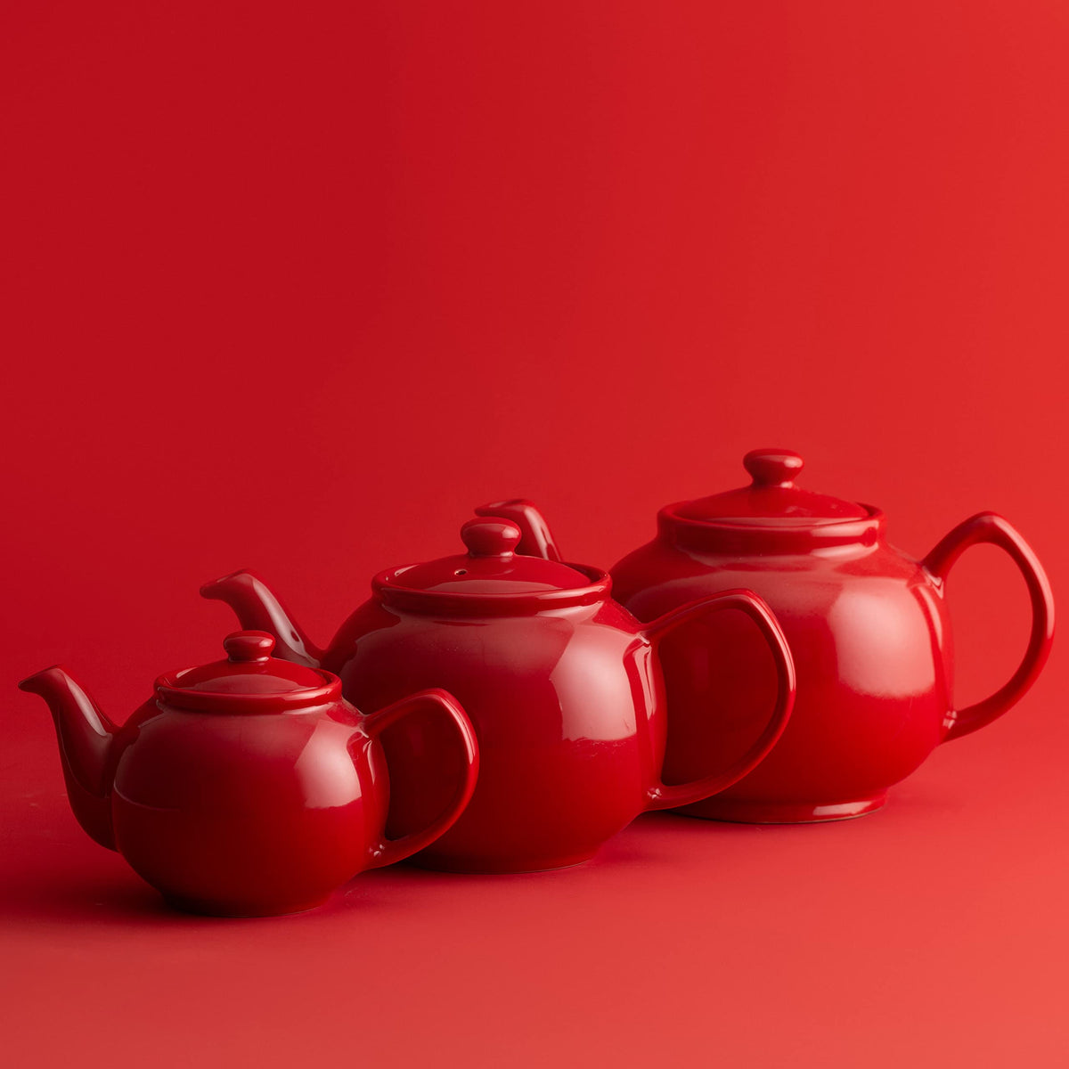 Price & Kensington Red Teapot 2 Cup - Home Deco London