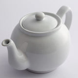 Price & Kensington Stoneware Teapot 6 Cup - White Gloss Glaze, Microwave & Dishwasher Safe - Home Deco London