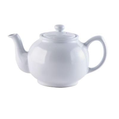 Price & Kensington White Teapot and Filter Set 6 Cup - Home Deco London