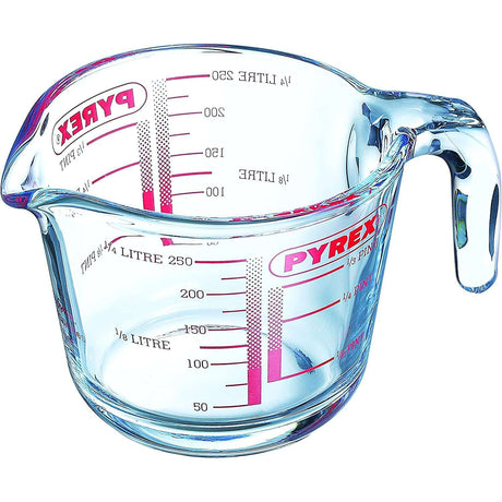 Pyrex 0.25L Glass Measuring Jug - Home Deco London