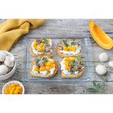 Pyrex 25 x 20cm Glass Baking Tray - Home Deco London