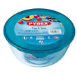 Pyrex 2L Glass Mixing Bowl With Lid - Home Deco London