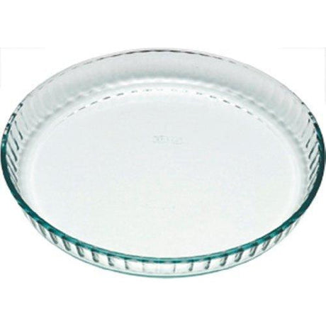 Pyrex Glass Flan Dish 25cm - Home Deco London