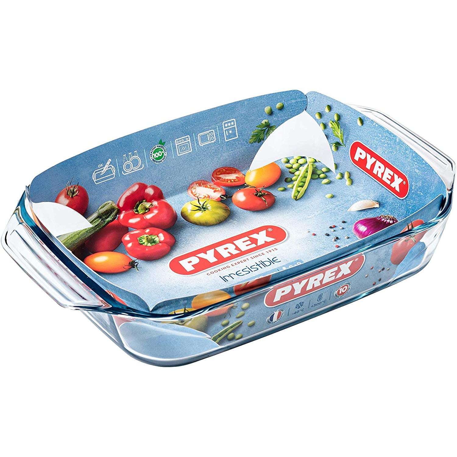 Pyrex Irresistible Glass Rectangular Roaster 27x17 cm - Home Deco London